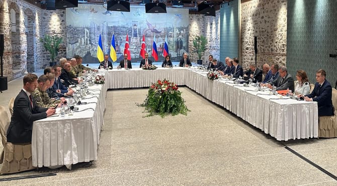 İstanbul’da Rusya ve Ukrayna Arasında Doğrudan Müzakereler Başladı