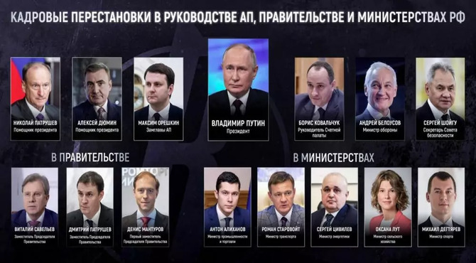 İşte Putin’in yeni kabinesi ve bakanlar kurulu