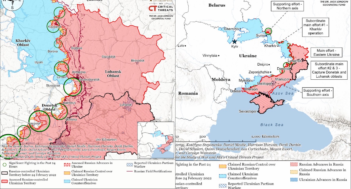 ISW: Rusya, Donbas’ın Tamamen Almak İçin Sonbahar Taarruzuna Hazırlıyor