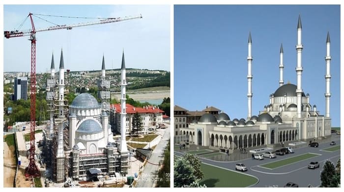 Kaba inşaatı tamamlanan Kırım’daki Camiyi Putin açacak