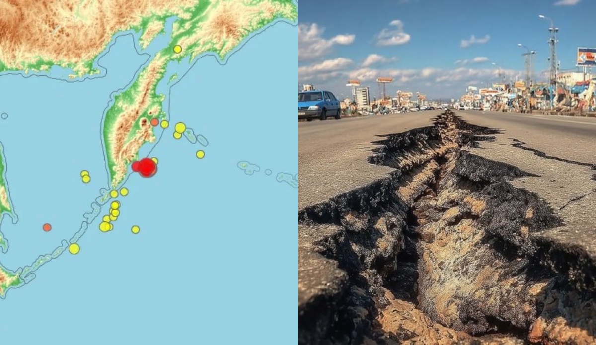Kamçatka’da 7,7 Şiddetinde Deprem Sonrası Tsunami Uyarısı Yapıldı