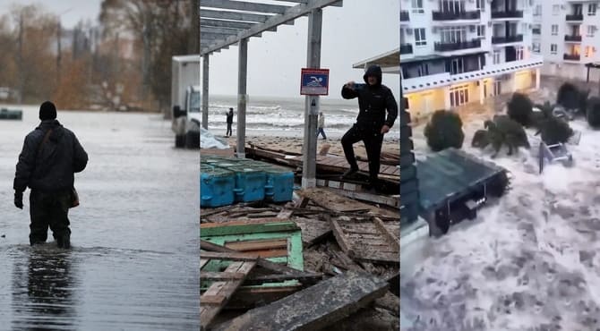 Karadeniz bölgesini fırtına vurdu, 4 kişi öldü