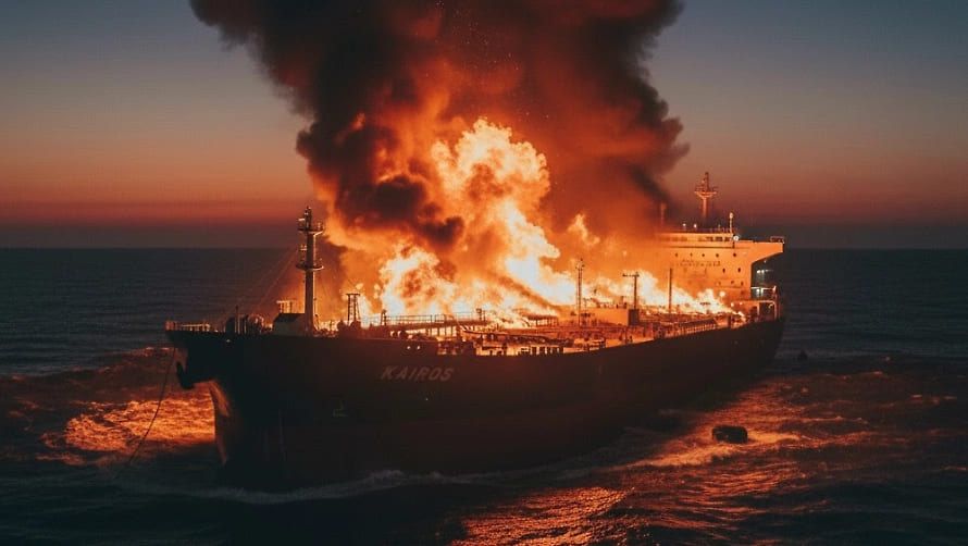 Kocaeli Açıklarında Rusya'ya Giden İki Tanker Patladı: "Dış Müdahale" Mi?