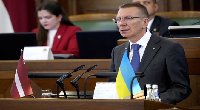Letonya: Ukrayna’nın Rusya'yı vurmasını yasaklamak için neden yok