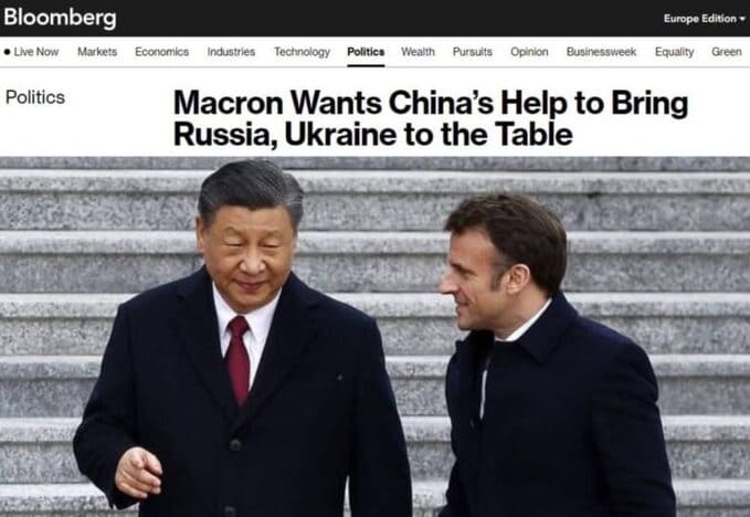 ‘Macron, müzakereler için bir barış planı hazırlıyor’