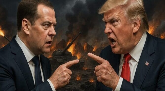 Medvedev'den Trump'a Yanıt Gecikmedi