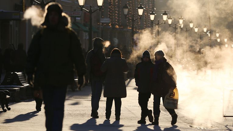 Moskova'da hava sıcaklığı eksi 12 dereceye kadar düşecek