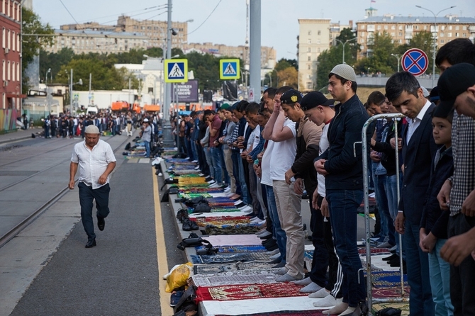 Moskova'da Kurban Bayramı dolayısıyla bazı yollar trafiğe kapatılıyor