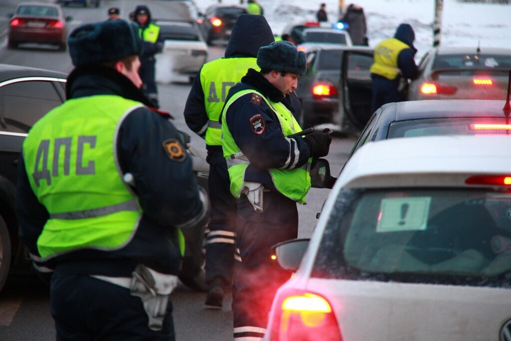 Moskova'da Trafik Polisi’nden geniş çaplı denetim