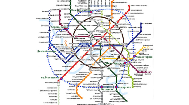 Moskova'da yıl sonuna kadar 5 yeni metro istasyonu açılacak