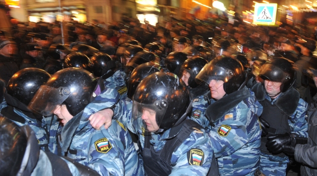 Rusya’da muhalefet gösterilere devam ediyor, polis bugün de 250 kişiyi gözaltına aldı 