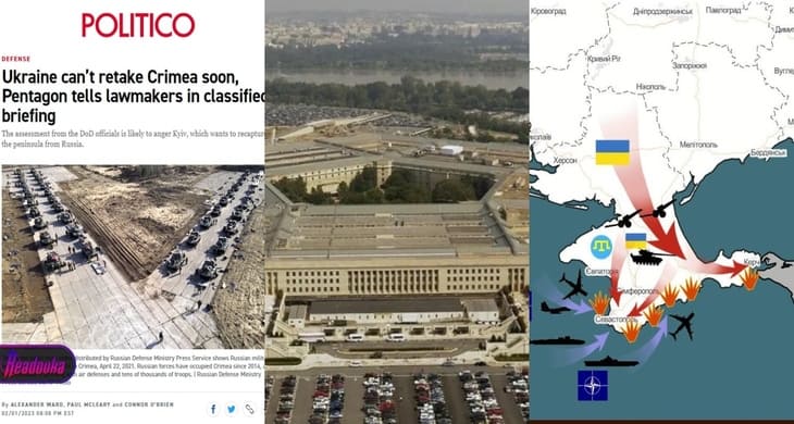 Politico: Pentagon, Ukrayna'nın Kırım'ı geri alacağına inanmıyor