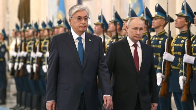 Putin Kazakistan'a Resmi Devlet Ziyareti Gerçekleştiriyor