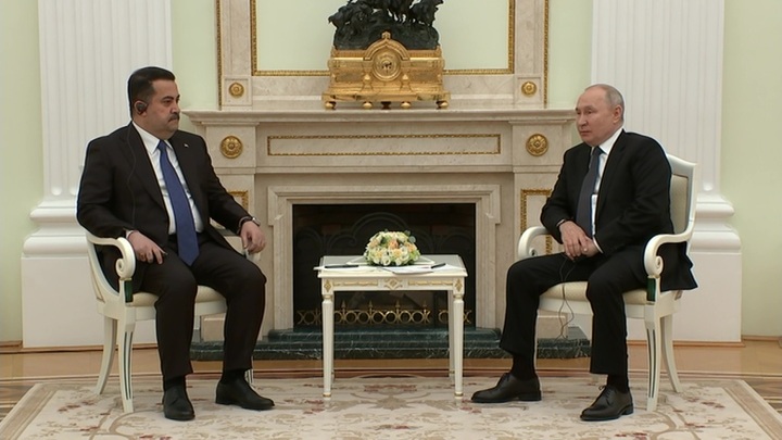 Putin, Kremlin’de Irak Başbakanı ile ‘enerji yatırımlarını’ görüştü