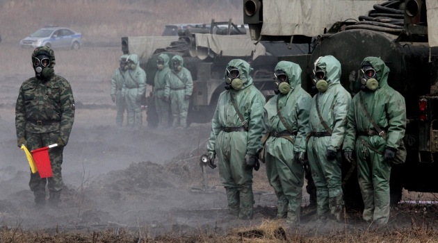 Rusya, Suriye’ye kimyasal temizlik için 10 uçak dolusu malzeme gönderdi