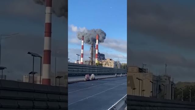 Rus Füzeleri, Kiev'deki En Büyük Termik Santrali Kullanılamaz Hale Getirdi