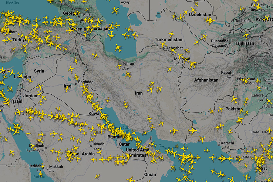 Rus Havayolları İran ve İsrail Uçuşlarını Durdurdu