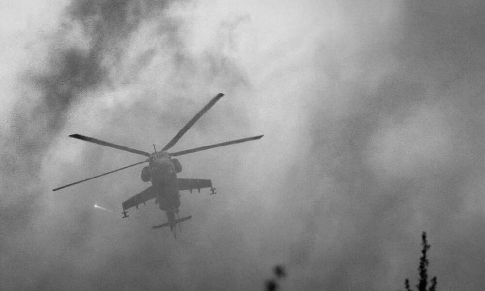 Rus İHA'sı Ukrayna Helikopterini Düşürdü