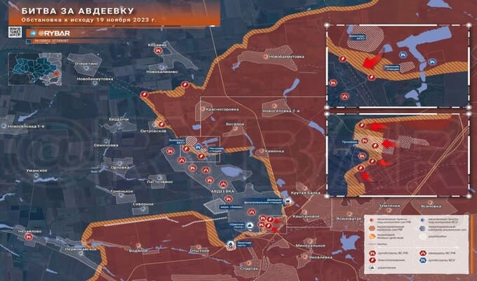 Rus ordusu, Avdiyevka kuşatmasına devam ediyor