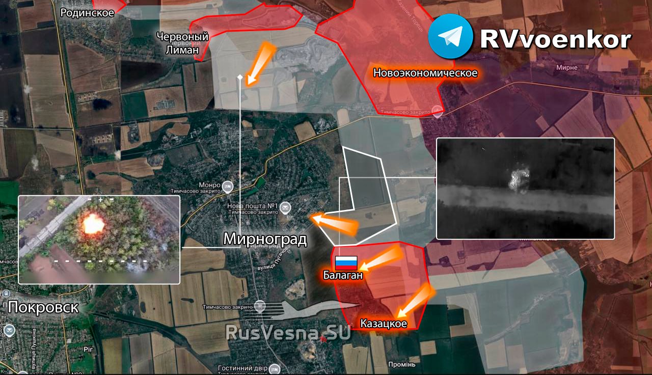 Rus Ordusu Balagan ve Mirnograd'da İlerleme Sağlandı