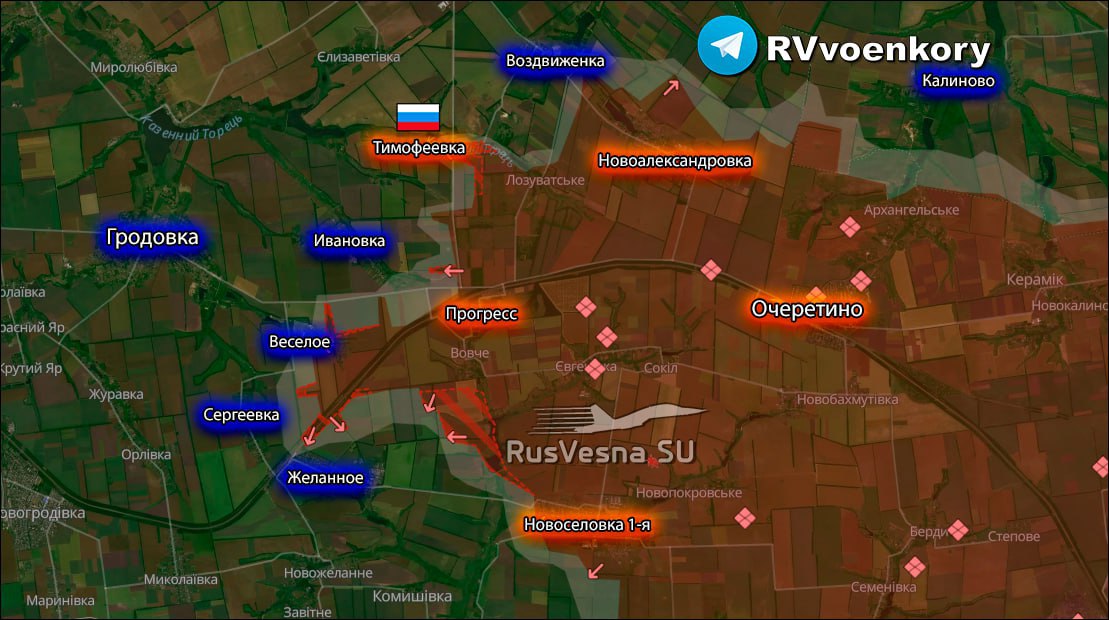 Rus Ordusu Donetsk’te Timofeevka’yı İşgal Etti