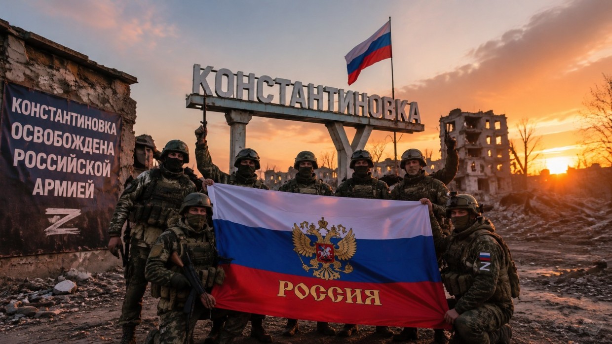 Rus Ordusu Konstantinovka'yı Tamamen Ele Geçirdi