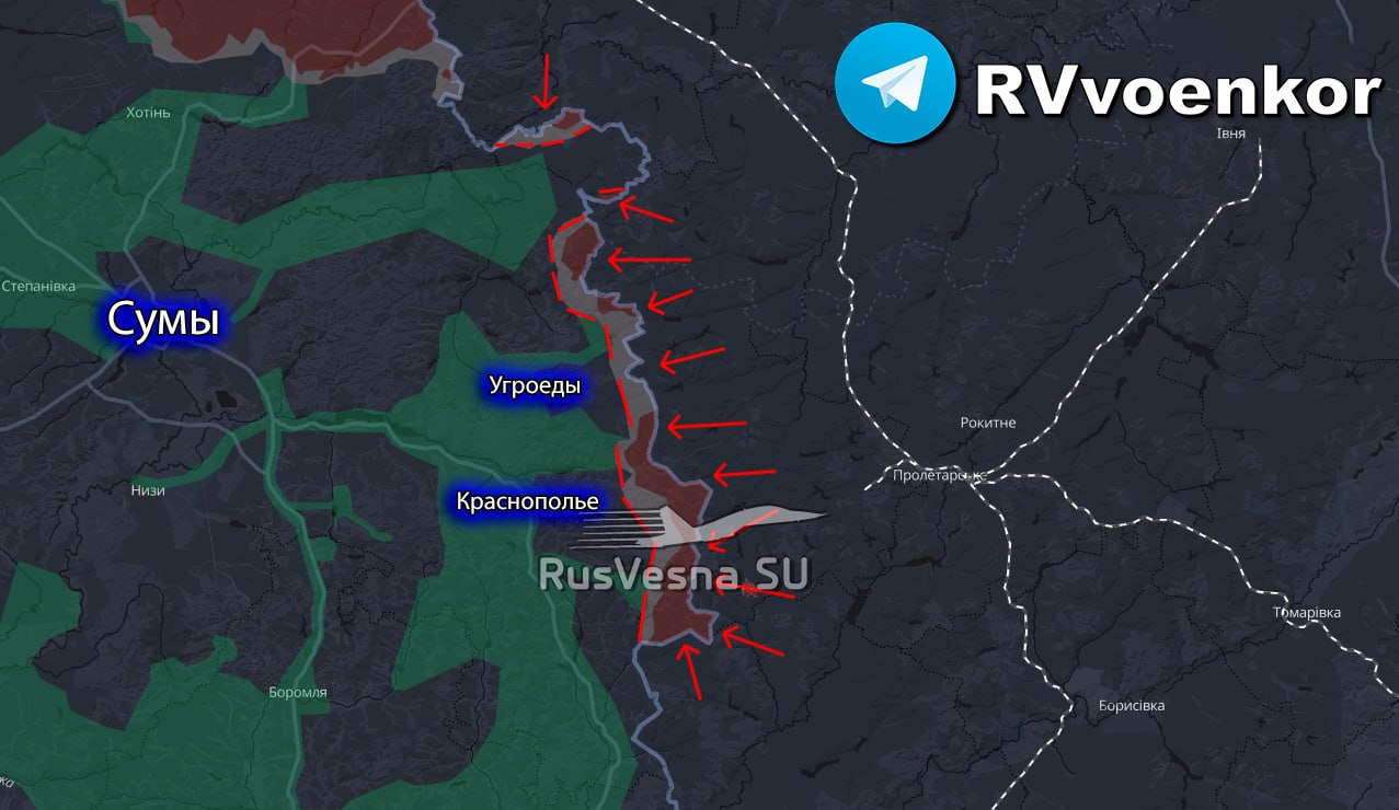 Rus Ordusu Sumi'de Tampon Bölgeyi 150 Kilometrekare Genişletti