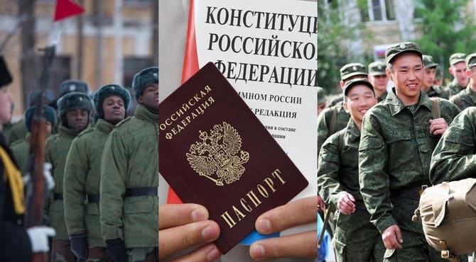 Rus ordusuna katılan yabancılara kolay vatandaşlık yasalaştı