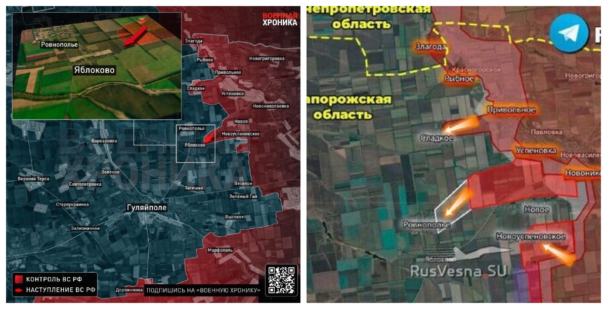 Ruslar Zaporijya Cephesinde Önemli İlerleme Kaydediyor