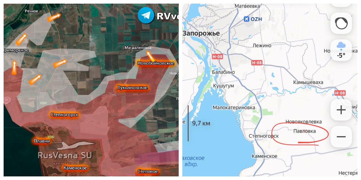 Ruslar Zaporijya'da Ukrayna Savunmasını Yardı, Ciddi İlerleme Kaydetti