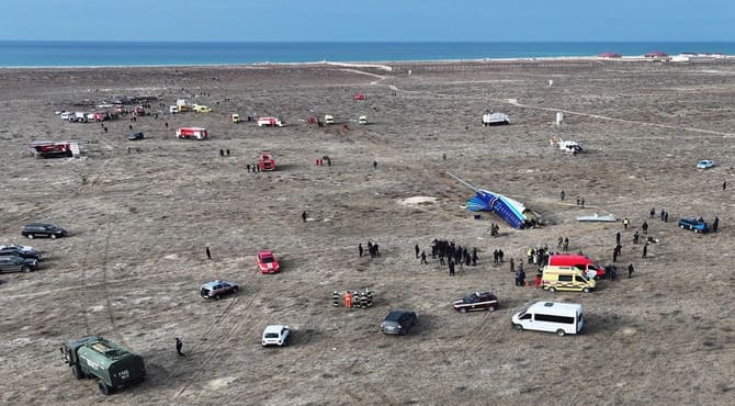 Rusya, Düşen Azeri Uçağıyla İlgili Hava Savunma ve Trafik Kontrolörleri Hakkında İnceleme Başlattı