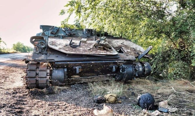Rusya, Leopard tankını vurdu, içinden Alman askeri çıktı