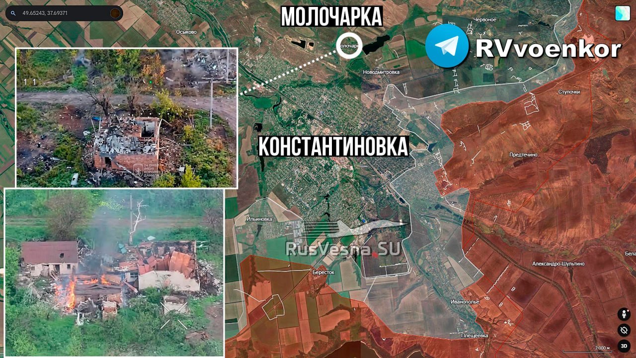 Rusya Ordusu Konstantinovka’yı Kuşatmaya Alıyor