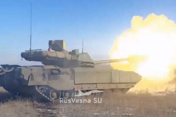 Rusya, T-14 Armata tankları çatışmalarda kullanmaya başladı