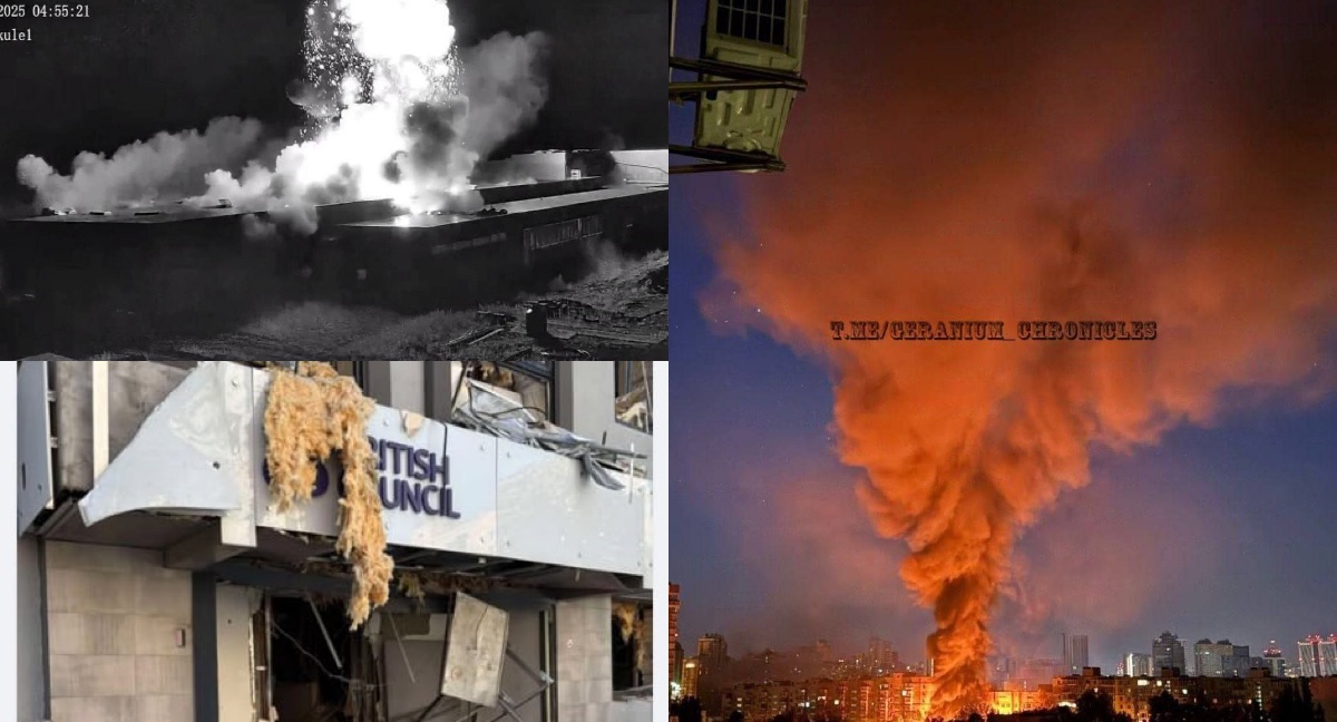 Rusya, Ukrayna’daki Stratejik Hedeflere Yoğun Saldırılar Düzenledi