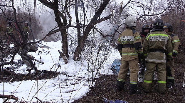 Rusya'da helikopter düştü: 6 ölü