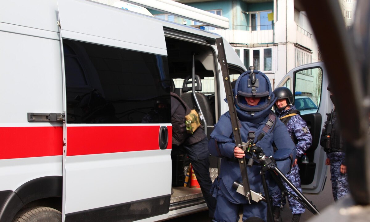 Rusya'da Okullarda Terörle Mücadele Tatbikatları Başladı