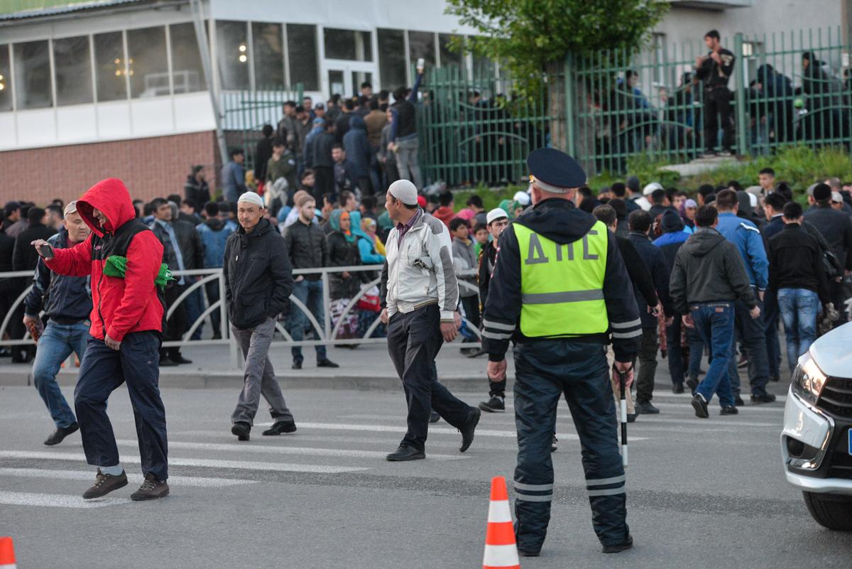 Rusya'da Ramazan Bayramı’nda yoğun güvenlik önlemleri alındı