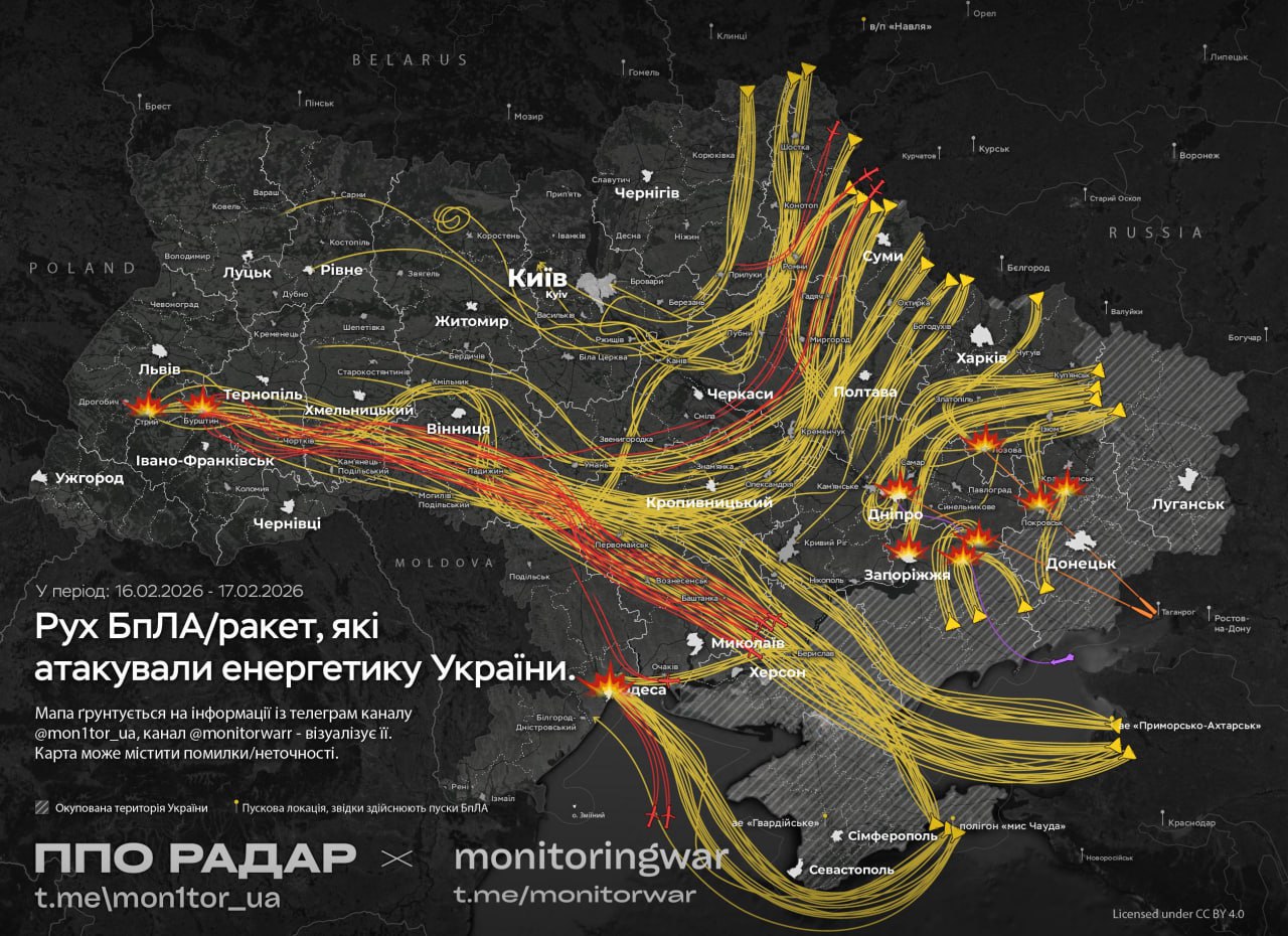 Rusya'dan Ukrayna'ya Büyük Saldırı: Enerji Altyapısı Vuruldu