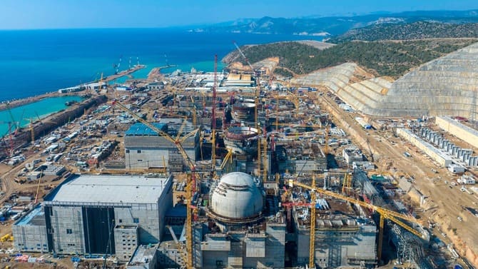 Rusya'nın Akkuyu Nükleer Enerji Santrali Devreye Giriyor