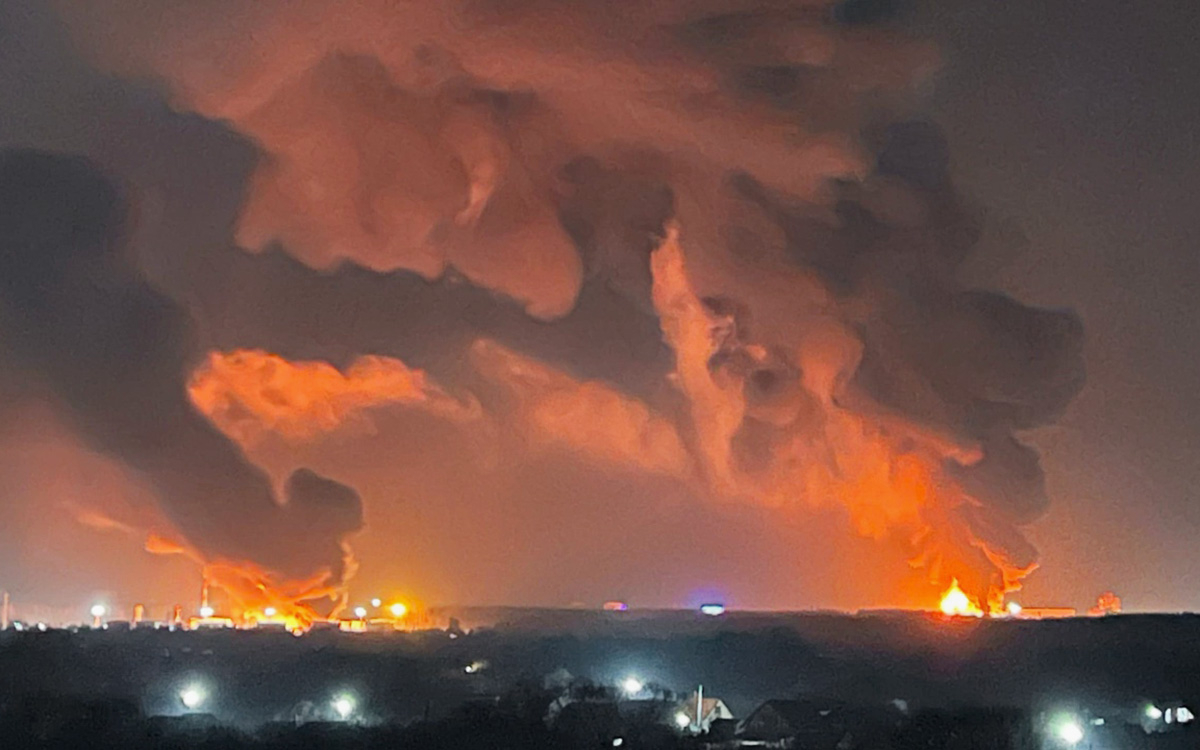 Rusya’nın Ukrayna sınırındaki petrol deposunda ‘şüpheli’ yangın