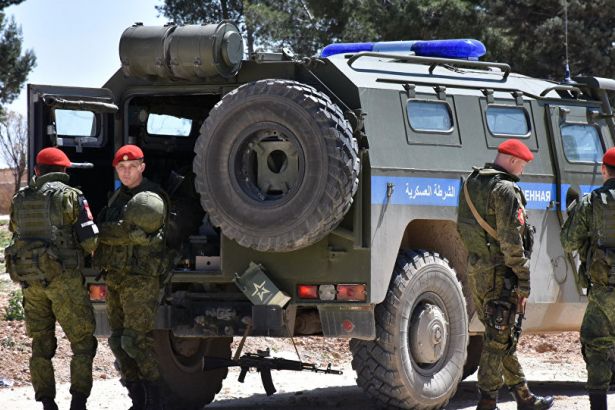 Rus Askeri Polisi, Türk askeri ile ortak devriyenin yapılacağı bölgeye geliyor