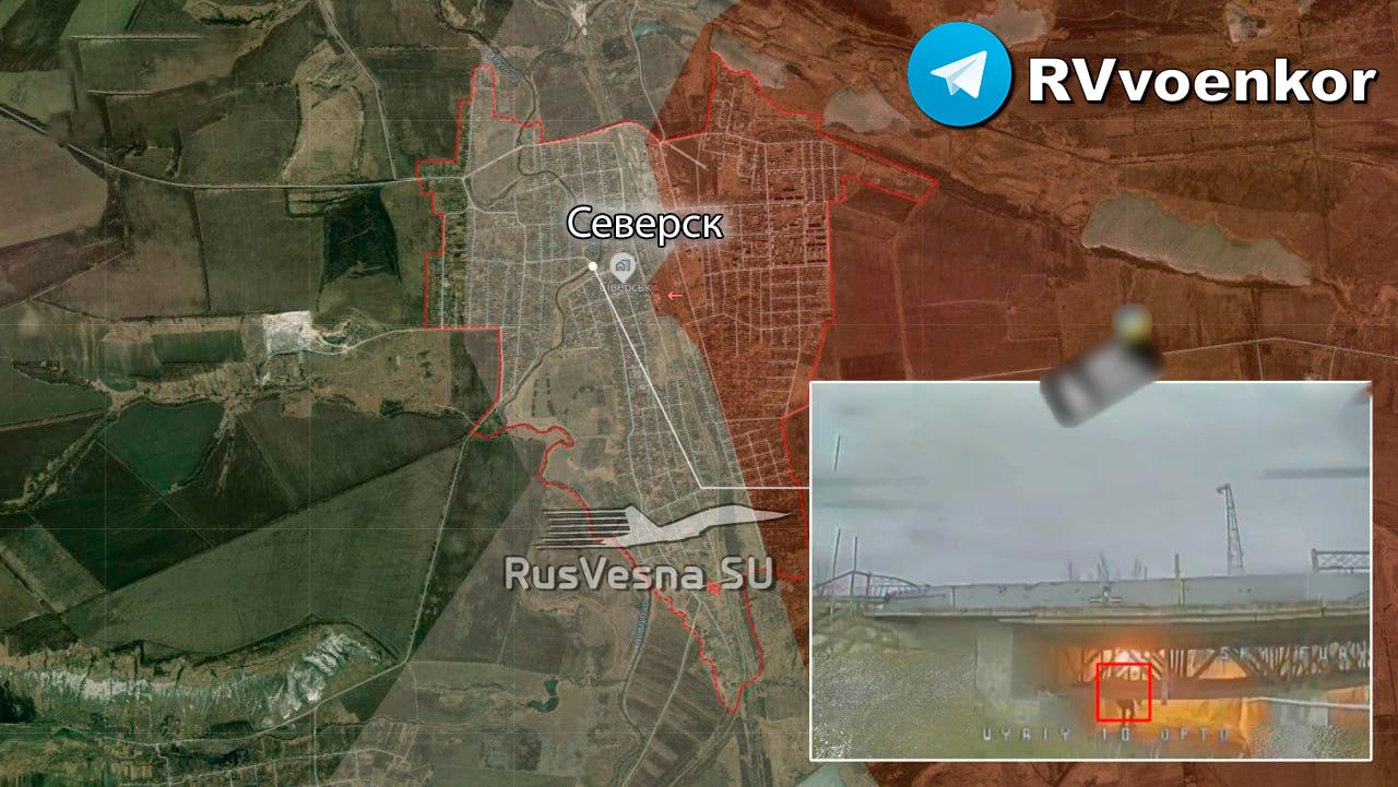 Severesk'teki Durum Ukrayna Ordusu İçin Zorlaşıyor