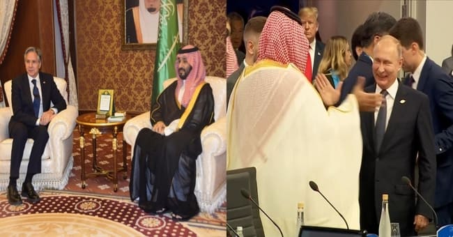 Suudi Veliaht Prens, önce Blinken ardından Putin ile görüştü