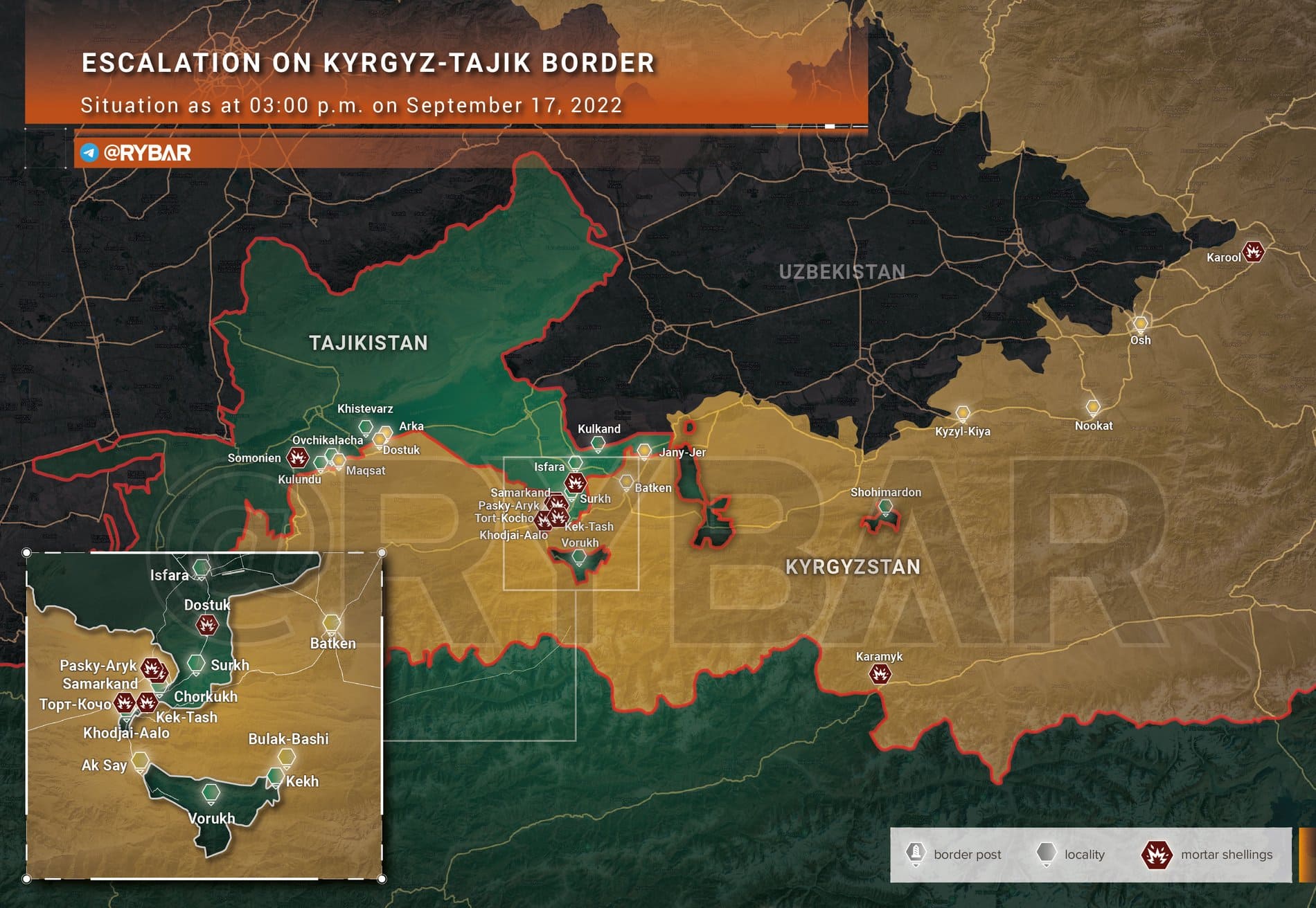 Tacikistan ile Kırgızistan neden çatışıyor?