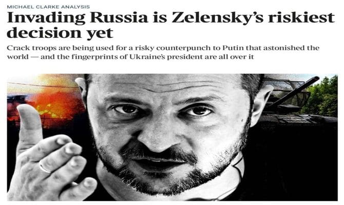 The Times: Kursk Bölgesine Saldırı Zelensky’nin En Riskli Kararı