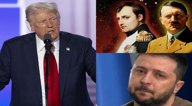 Trump, Zelensky’ye Rusya’nın “Napolyon ve Hitler’i Yendiğini” Hatırlattı