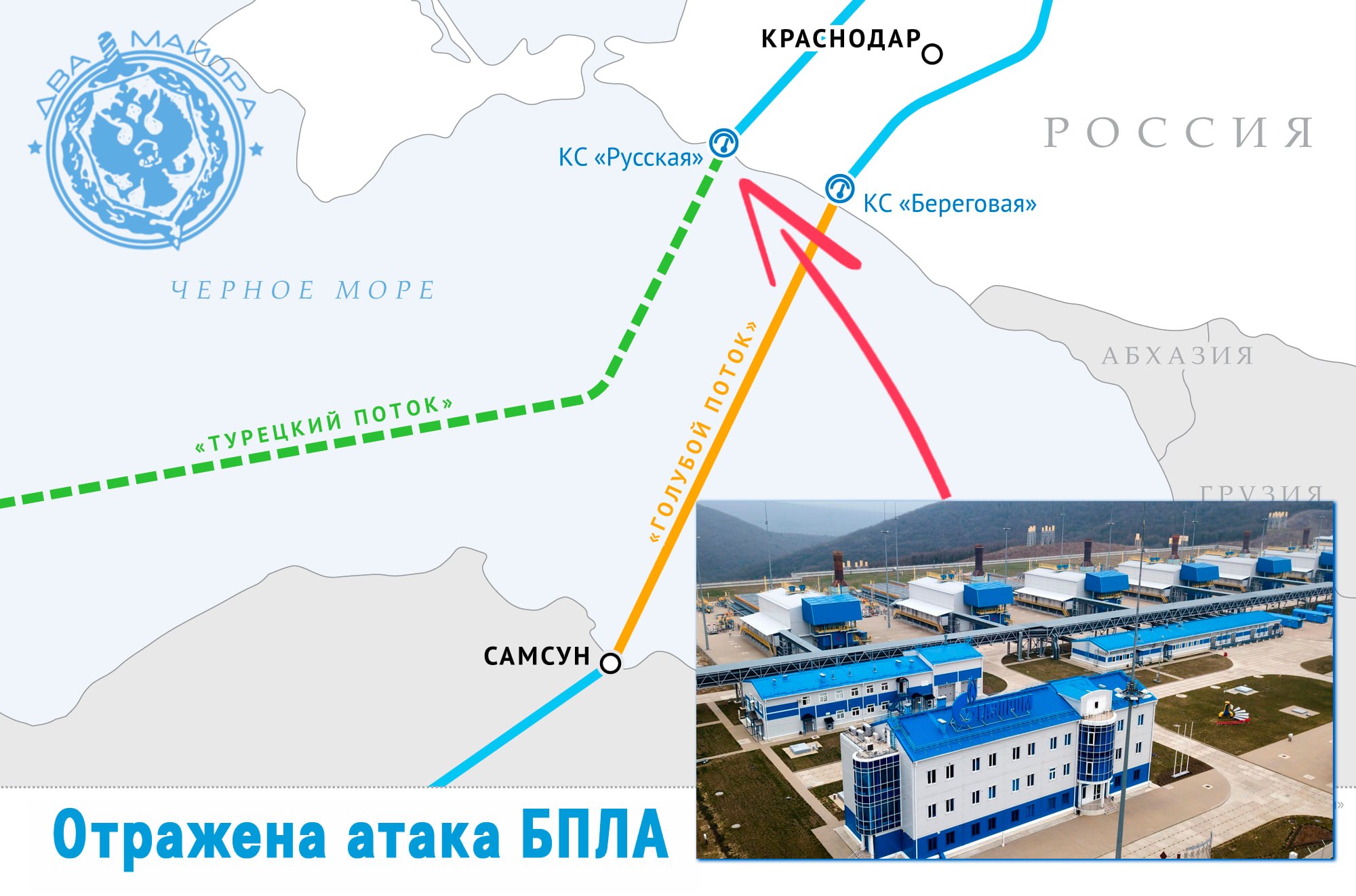 Türk Akımı'na İHA Saldırısı: Ukrayna Kompresör İstasyonu Hedef Aldı