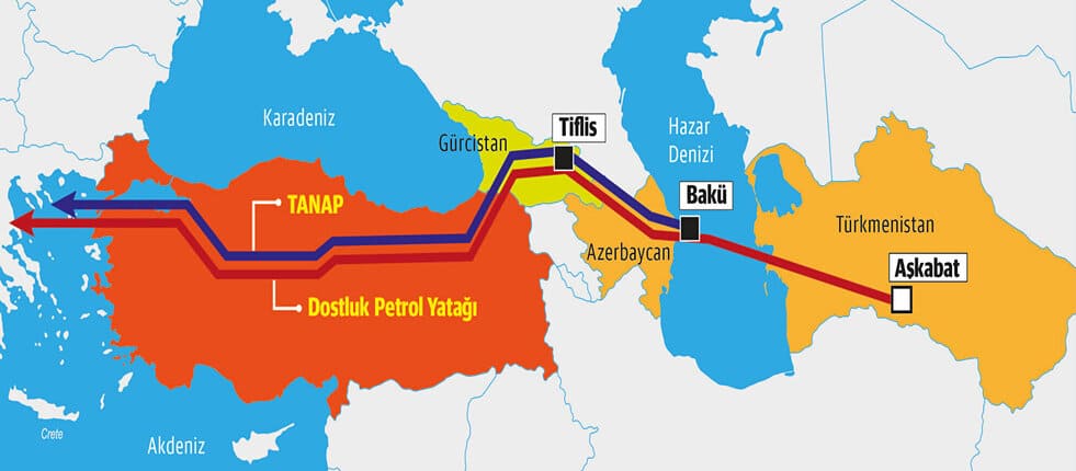 Türkmen Gazı Türkiye Üzerinden Avrupa Yolunda: Hazar'da Enerji Satrancı