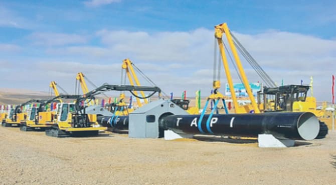 Türkmenistan'dan Afgansitan Üzerinden Hindistan'a Doğalgaz Hamlesi